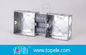 ポリ塩化ビニールが付いている電気箱/2 一団の英国工業規格の金属の水路箱、配電箱